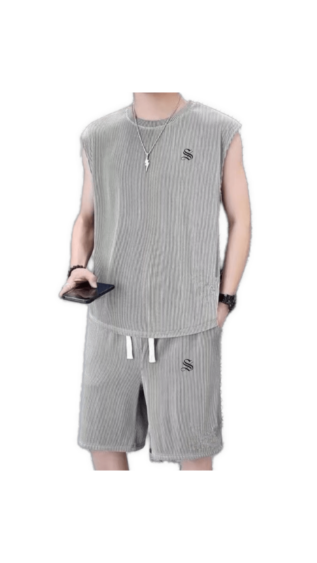 DNZ 9 - Top & Shorts for Men - Sarman Fashion - Wholesale Clothing Fashion Brand for Men from Canada