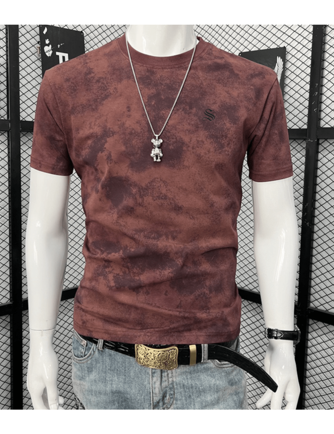 DNZ 96 - T-shirt for Men - Sarman Fashion - Wholesale Clothing Fashion Brand for Men from Canada