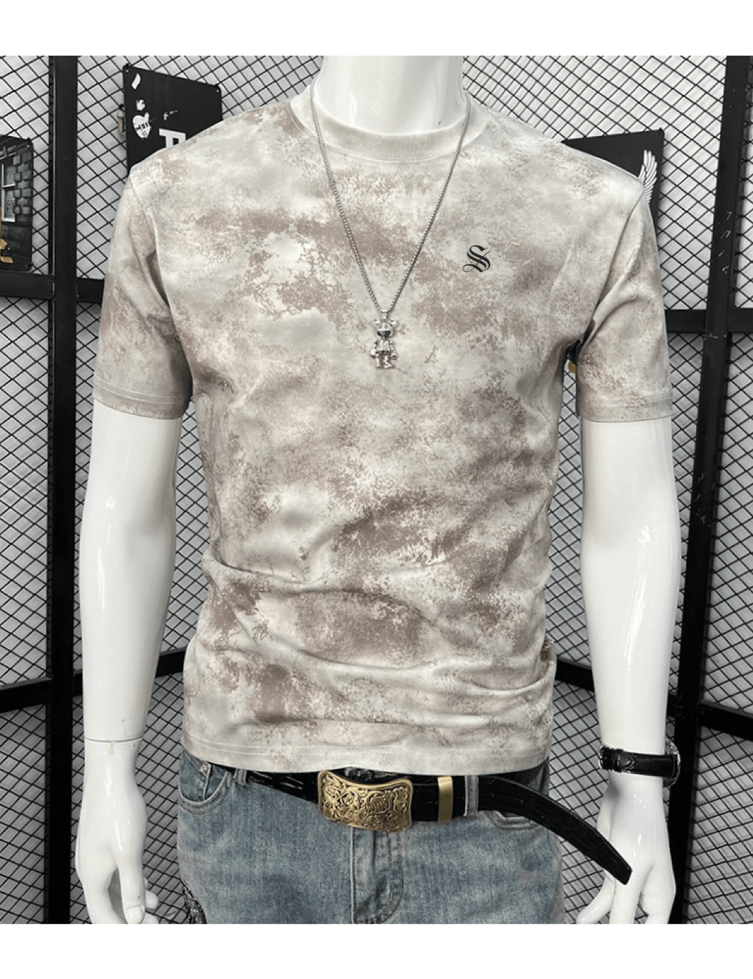 DNZ 96 - T-shirt for Men - Sarman Fashion - Wholesale Clothing Fashion Brand for Men from Canada