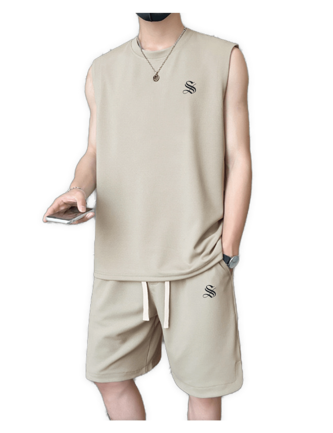 DNZ - Top & Shorts for Men - Sarman Fashion - Wholesale Clothing Fashion Brand for Men from Canada