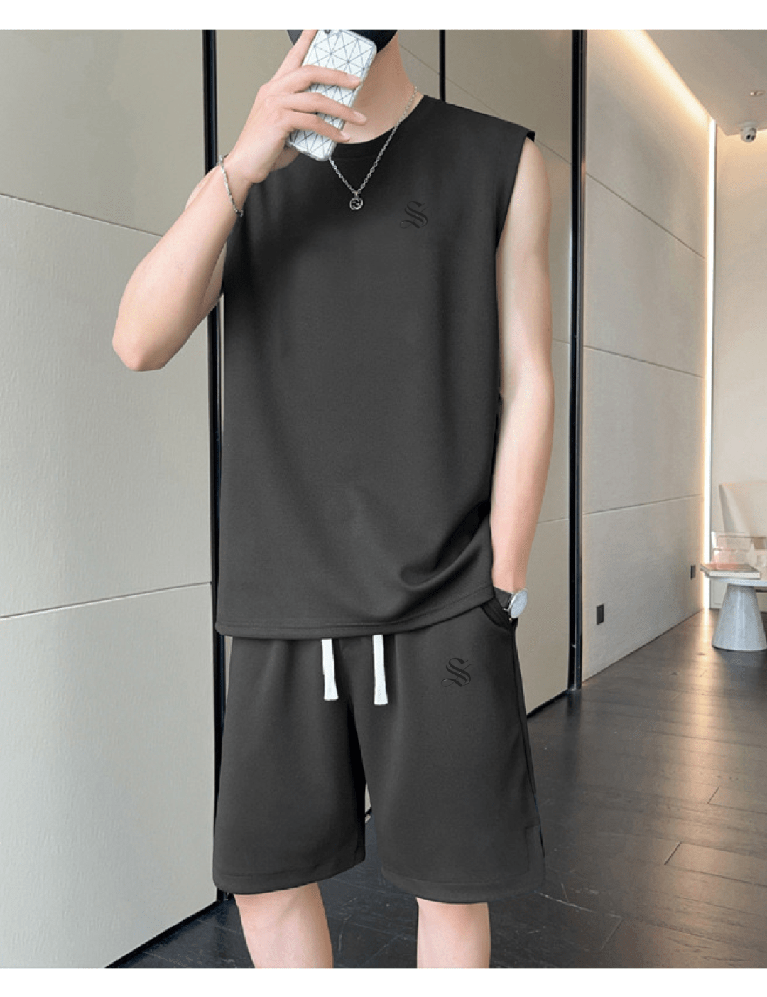 DNZ - Top & Shorts for Men - Sarman Fashion - Wholesale Clothing Fashion Brand for Men from Canada
