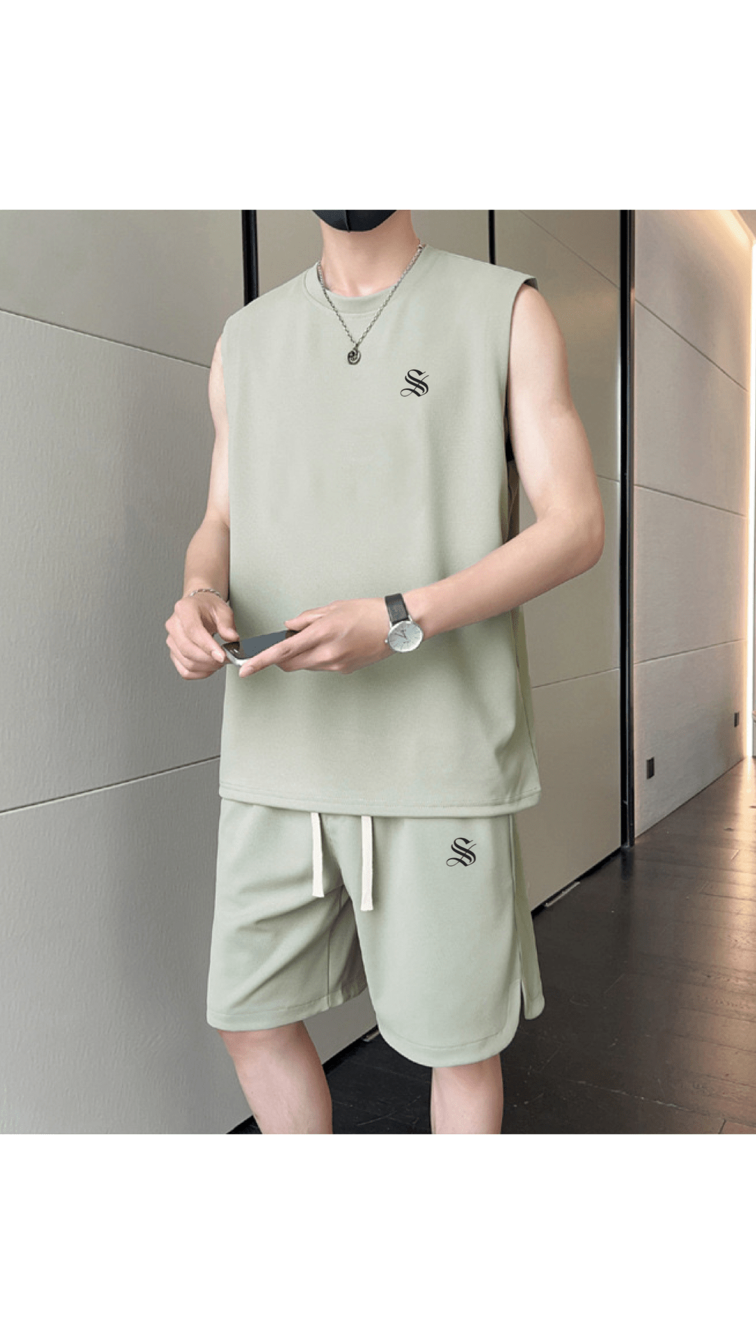 DNZ - Top & Shorts for Men - Sarman Fashion - Wholesale Clothing Fashion Brand for Men from Canada