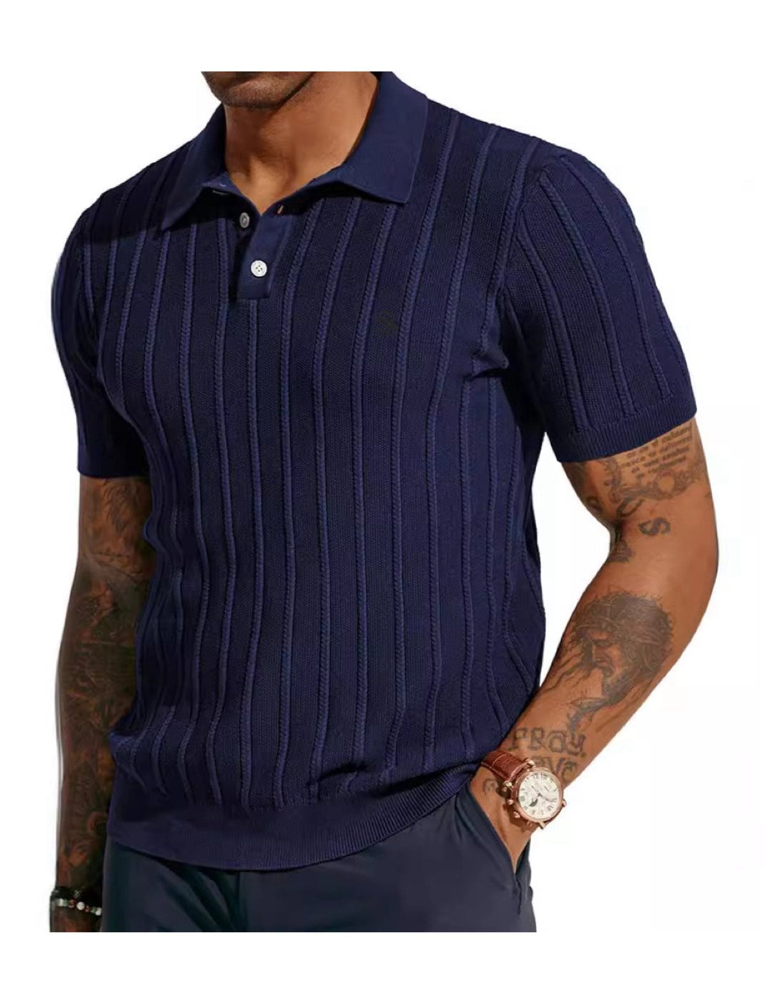 Dohu - Polo Shirt for Men - Sarman Fashion - Wholesale Clothing Fashion Brand for Men from Canada