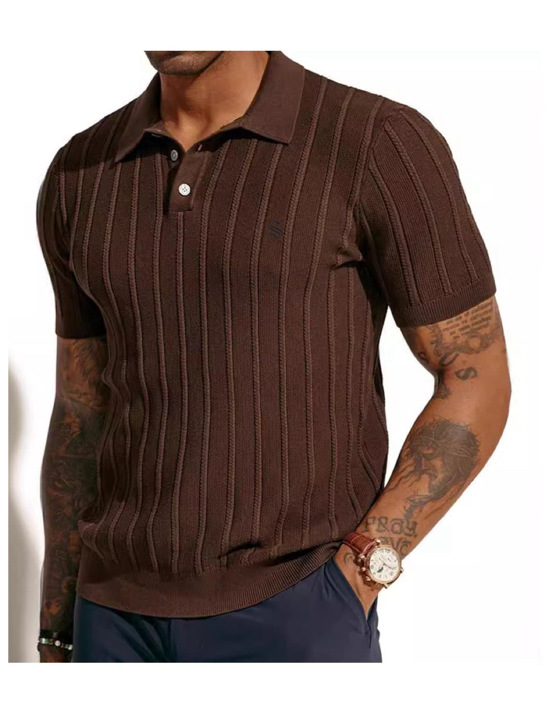 Dohu - Polo Shirt for Men - Sarman Fashion - Wholesale Clothing Fashion Brand for Men from Canada