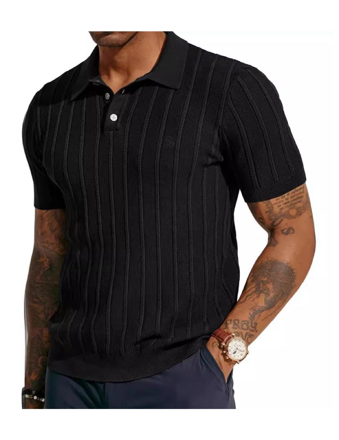 Dohu - Polo Shirt for Men - Sarman Fashion - Wholesale Clothing Fashion Brand for Men from Canada