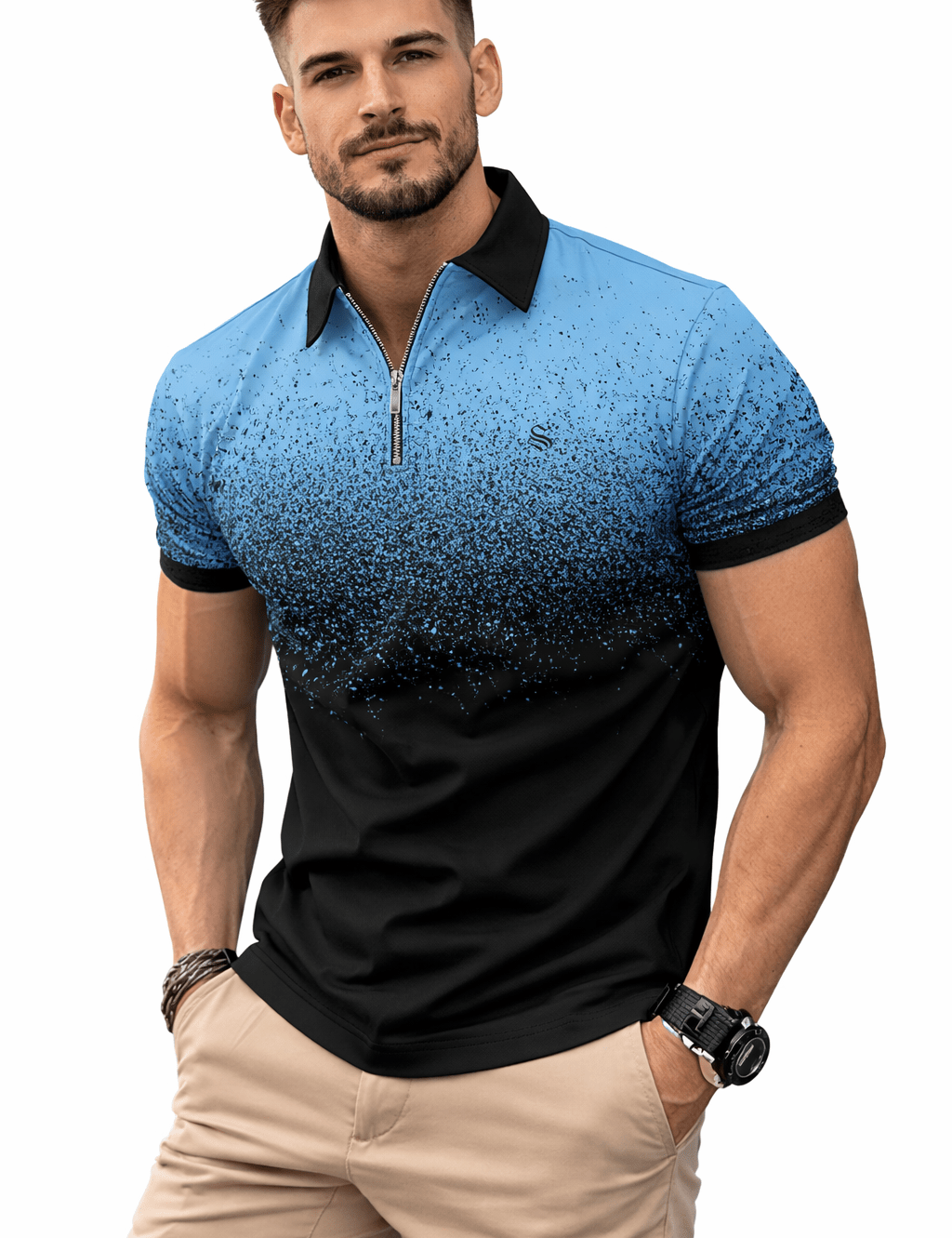 Dojdlivi - Polo Shirt for Men - Sarman Fashion - Wholesale Clothing Fashion Brand for Men from Canada