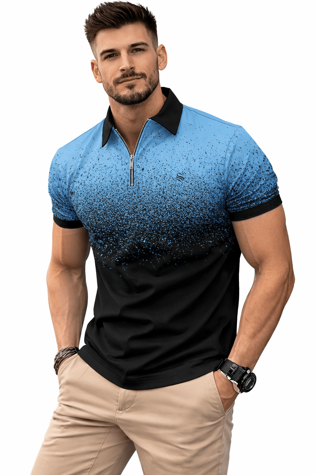 Dojdlivi - Polo Shirt for Men - Sarman Fashion - Wholesale Clothing Fashion Brand for Men from Canada