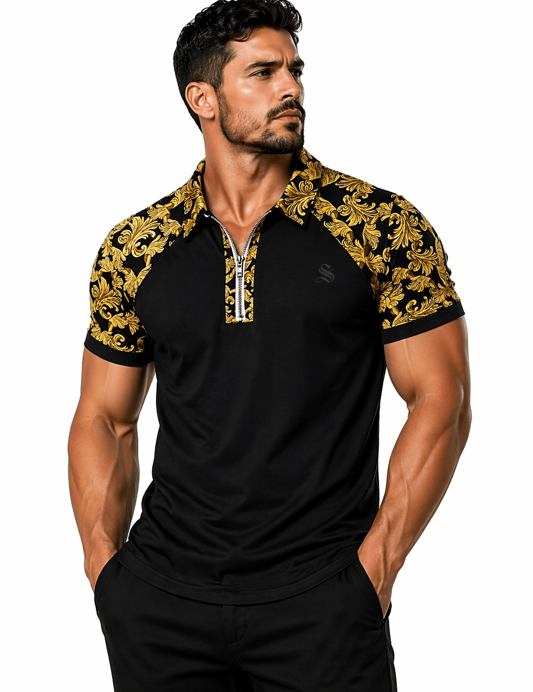 Dosedo - Polo Short Sleeves Shirt for Men - Sarman Fashion - Wholesale Clothing Fashion Brand for Men from Canada