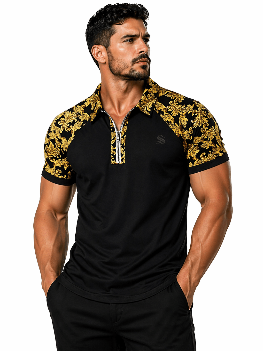 Dosedo - Polo Short Sleeves Shirt for Men - Sarman Fashion - Wholesale Clothing Fashion Brand for Men from Canada