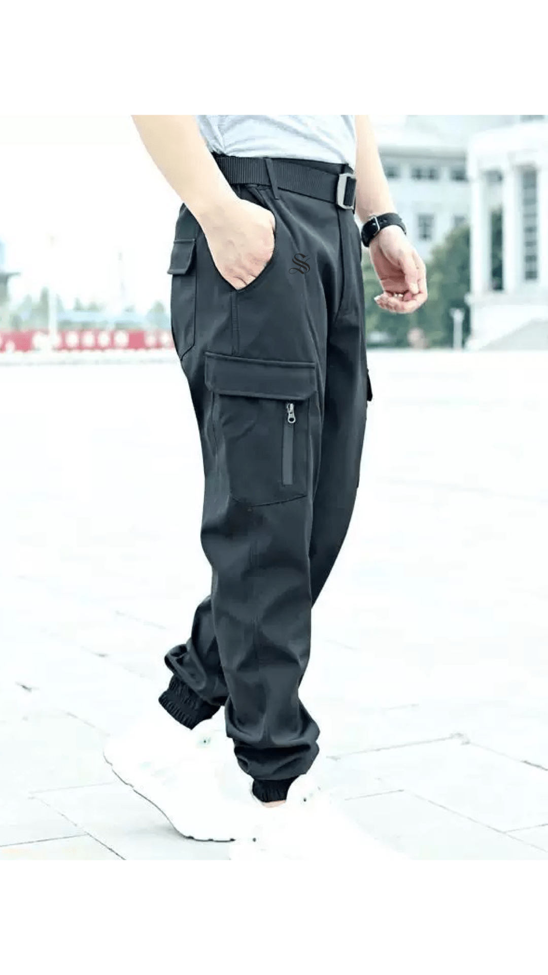 Dozing 27 - Cargo Pants for Men - Sarman Fashion - Wholesale Clothing Fashion Brand for Men from Canada