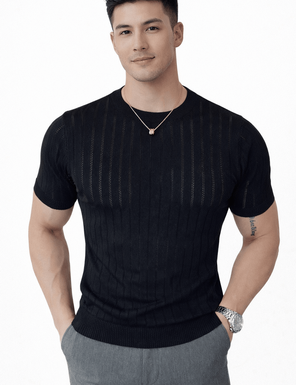 Duvuka 2 - T-Shirt for Men - Sarman Fashion - Wholesale Clothing Fashion Brand for Men from Canada