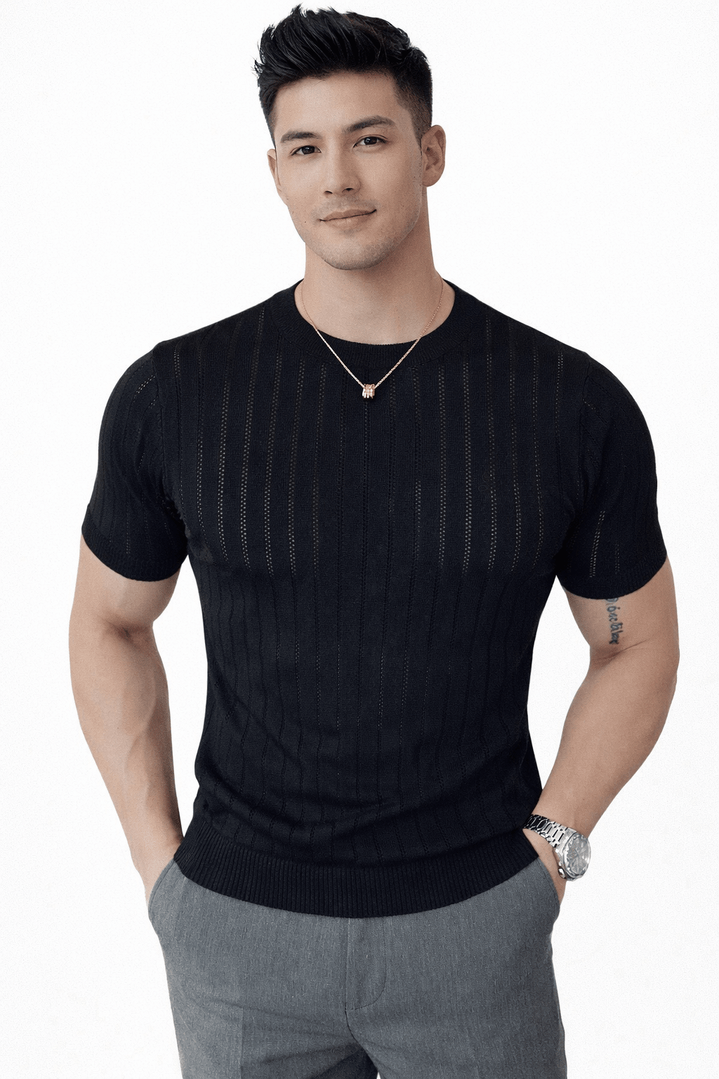 Duvuka 2 - T-Shirt for Men - Sarman Fashion - Wholesale Clothing Fashion Brand for Men from Canada