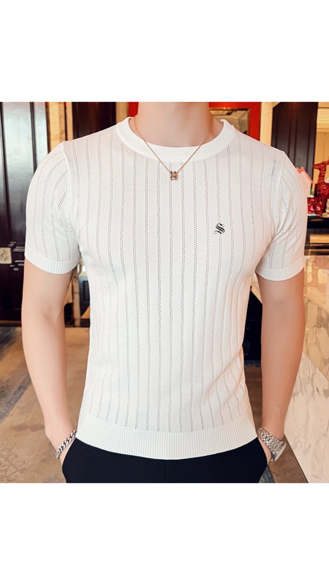 Duvuka 2 - T-Shirt for Men - Sarman Fashion - Wholesale Clothing Fashion Brand for Men from Canada