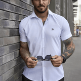 Eagle - Short Sleeves Shirt for Men - Sarman Fashion - Wholesale Clothing Fashion Brand for Men from Canada