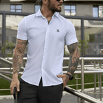 Eagle - Short Sleeves Shirt for Men - Sarman Fashion - Wholesale Clothing Fashion Brand for Men from Canada