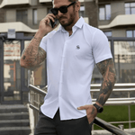 Eagle - Short Sleeves Shirt for Men - Sarman Fashion - Wholesale Clothing Fashion Brand for Men from Canada
