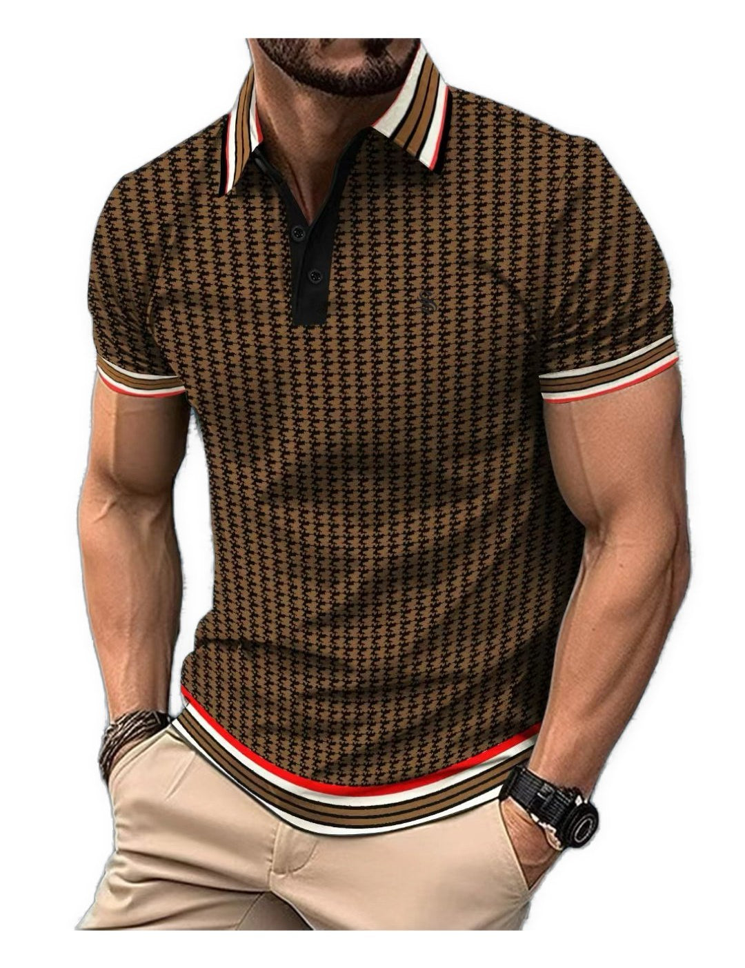 EDOIK - Polo Shirt for Men - Sarman Fashion - Wholesale Clothing Fashion Brand for Men from Canada