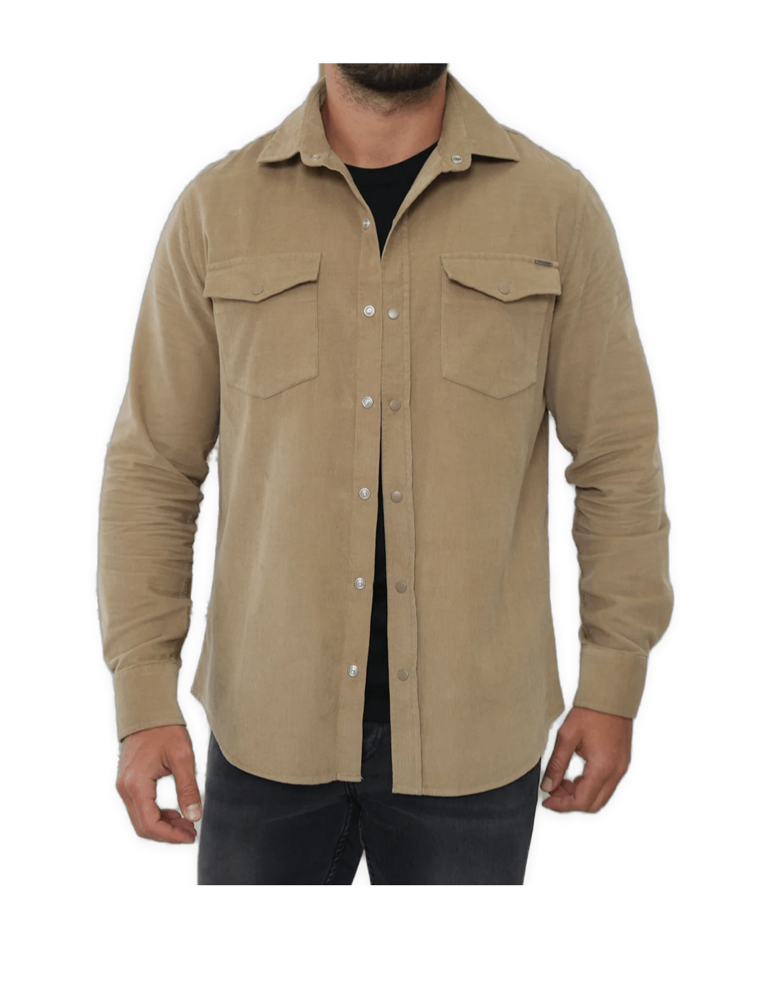 Eereef 2 - Long Sleeves Shirt for Men - Sarman Fashion - Wholesale Clothing Fashion Brand for Men from Canada