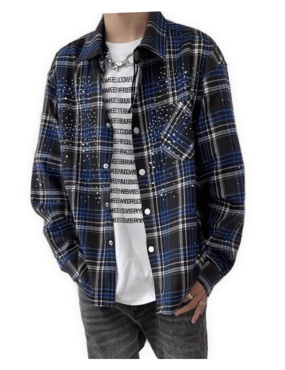 Eereef - Long Sleeves Shirt for Men - Sarman Fashion - Wholesale Clothing Fashion Brand for Men from Canada