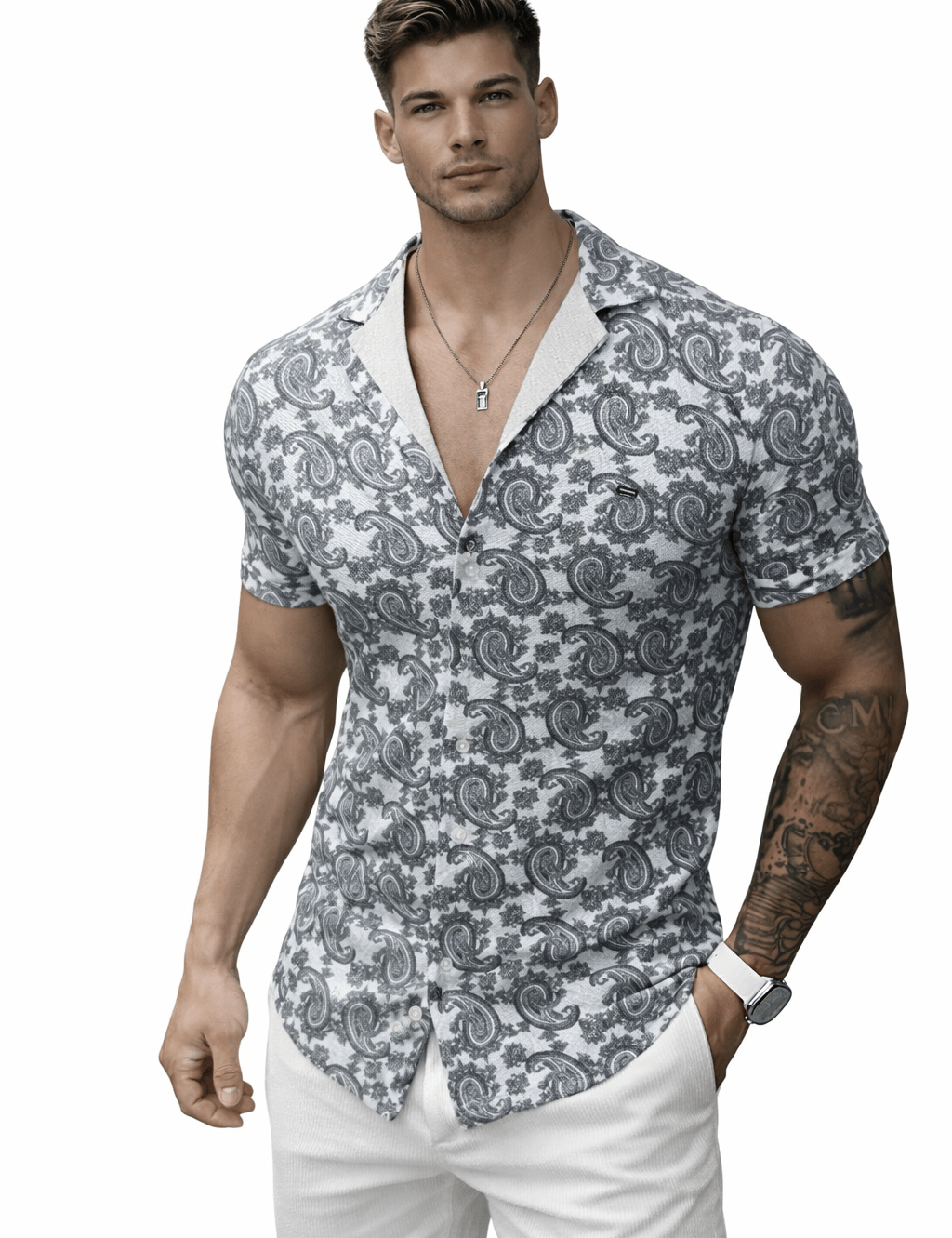 Ehuri 6 - Shirt for Men - Sarman Fashion - Wholesale Clothing Fashion Brand for Men from Canada