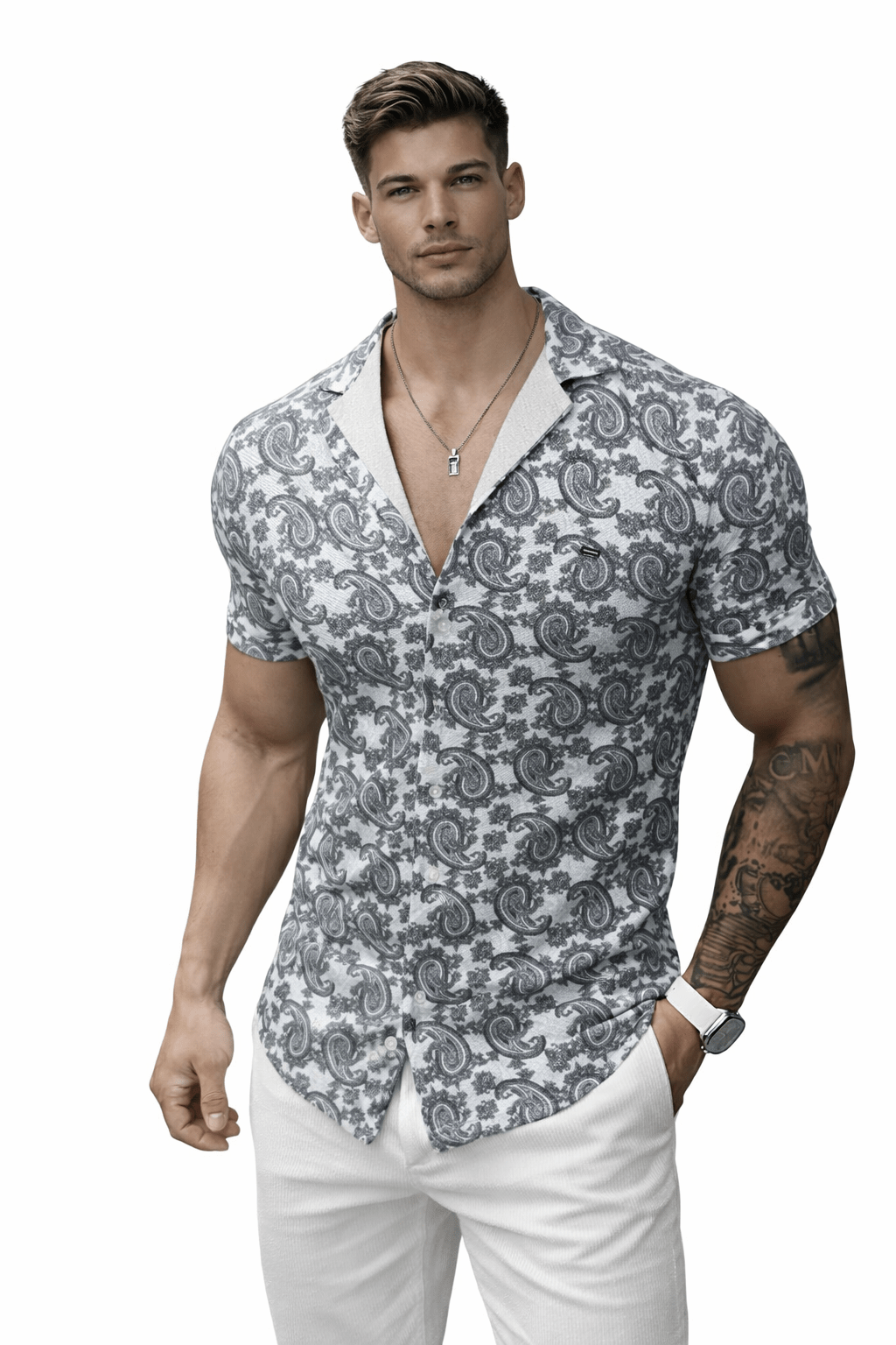 Ehuri 6 - Shirt for Men - Sarman Fashion - Wholesale Clothing Fashion Brand for Men from Canada