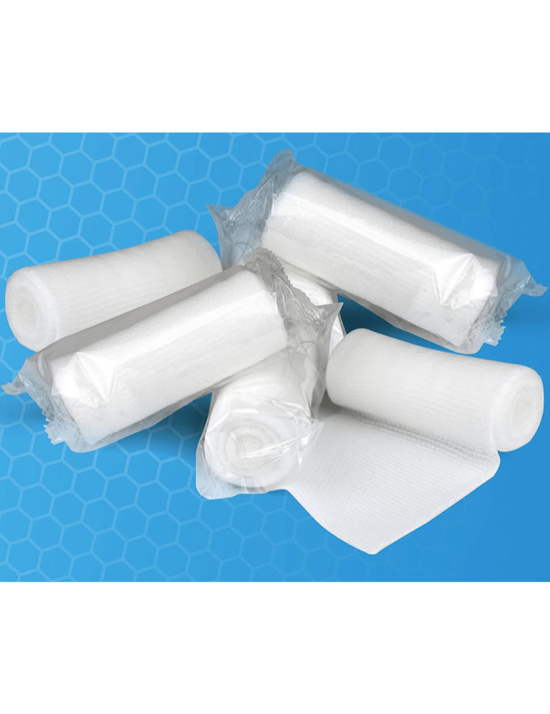 Elastic Gauze Roll Bandage – Breathable Stretch Wrap for Dressing Support, First Aid & Secure Hold - Sarman Fashion - Wholesale Clothing Fashion Brand for Men from Canada