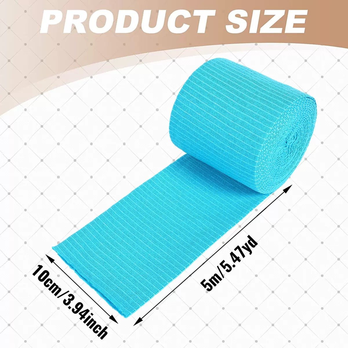 Elastic Tubular Compression Bandage Roll – Self - Adhesive Support Wrap for Wrist, Ankle, Knee, Elbow & Muscle Support - Sarman Fashion - Wholesale Clothing Fashion Brand for Men from Canada