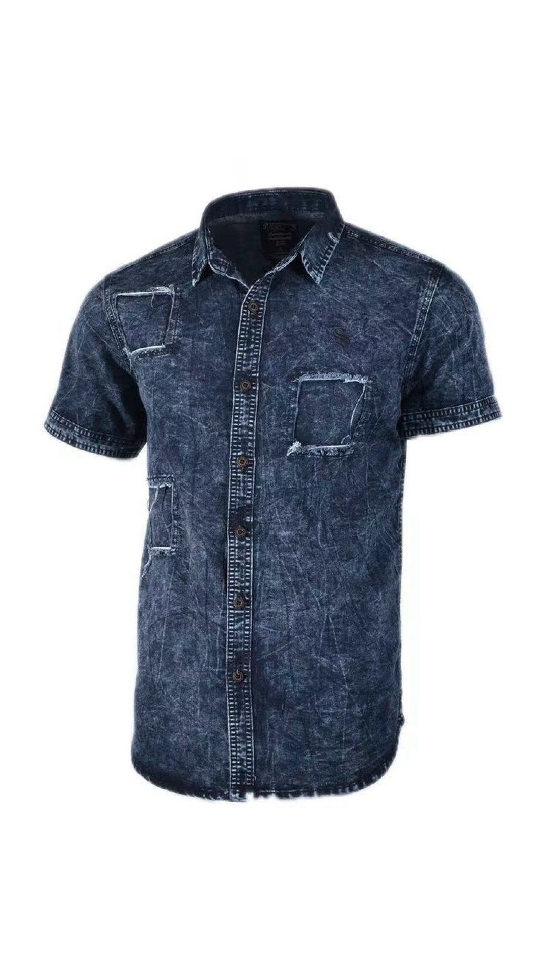Eli - Short Sleeves Shirt for Men - Sarman Fashion - Wholesale Clothing Fashion Brand for Men from Canada