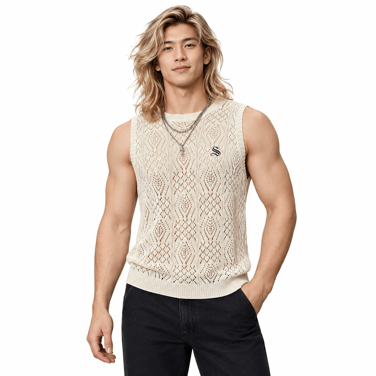 EOZA 2 - Tank Top for Men - Sarman Fashion - Wholesale Clothing Fashion Brand for Men from Canada