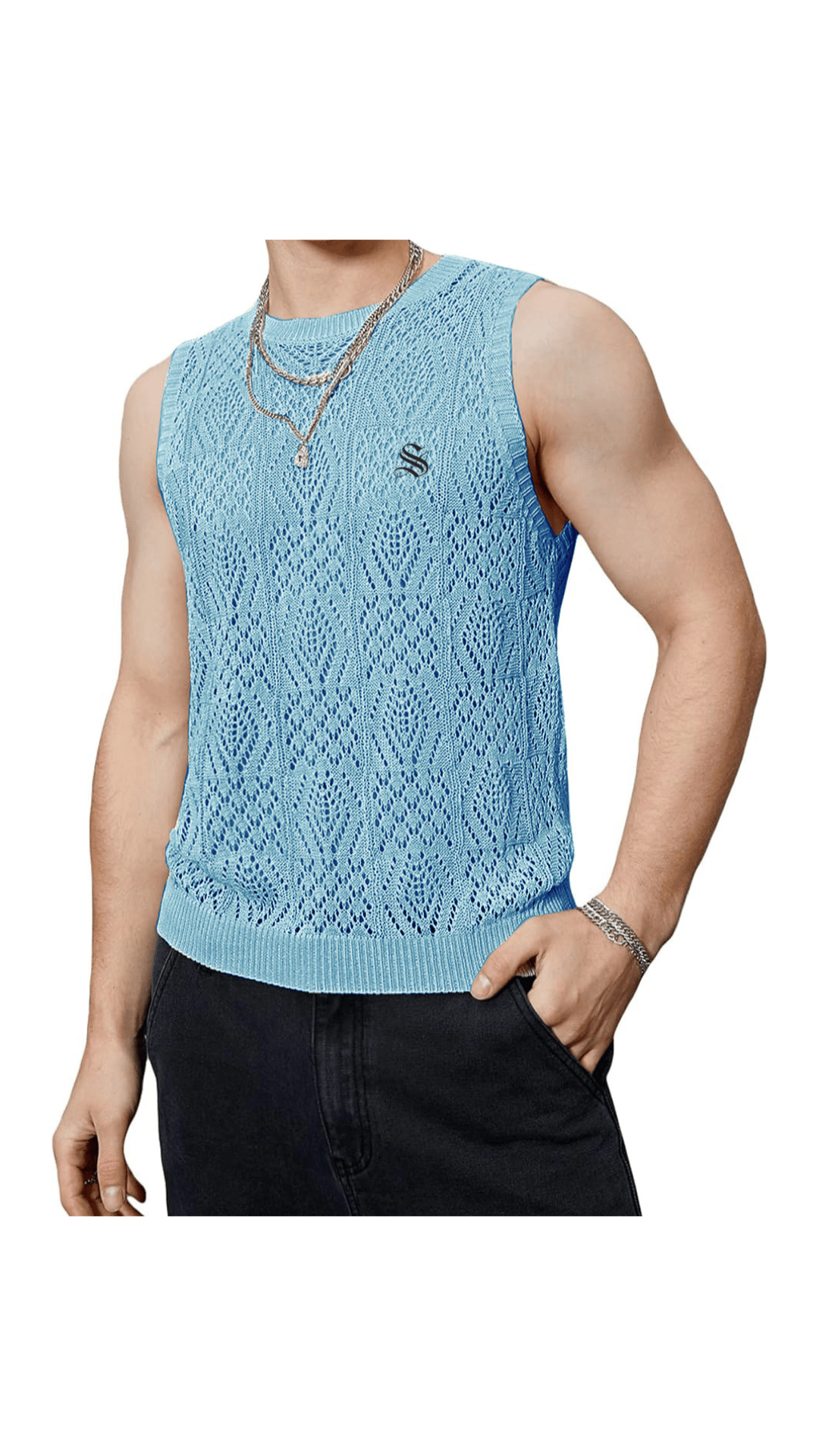 EOZA 2 - Tank Top for Men - Sarman Fashion - Wholesale Clothing Fashion Brand for Men from Canada