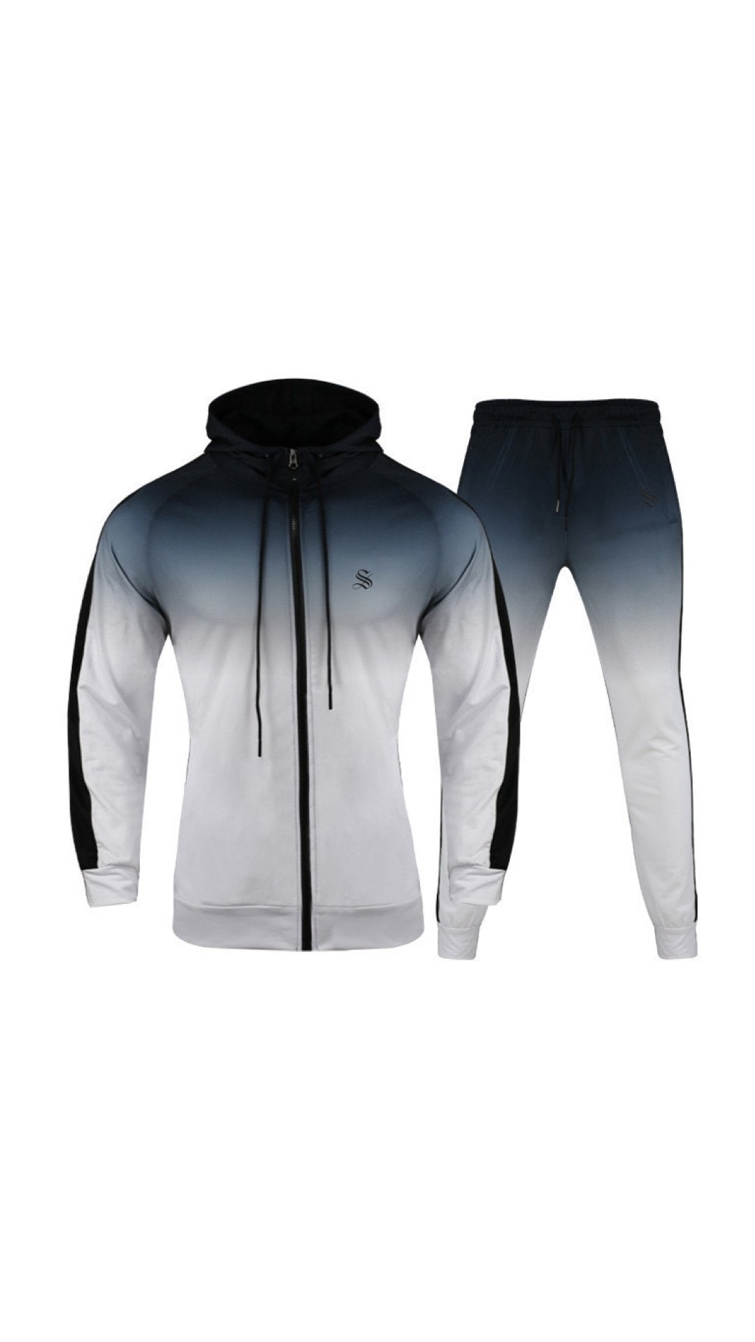 Eria 63 - Complete Set - Long Sleeves Hoodie & Joggers for Men - Sarman Fashion - Wholesale Clothing Fashion Brand for Men from Canada