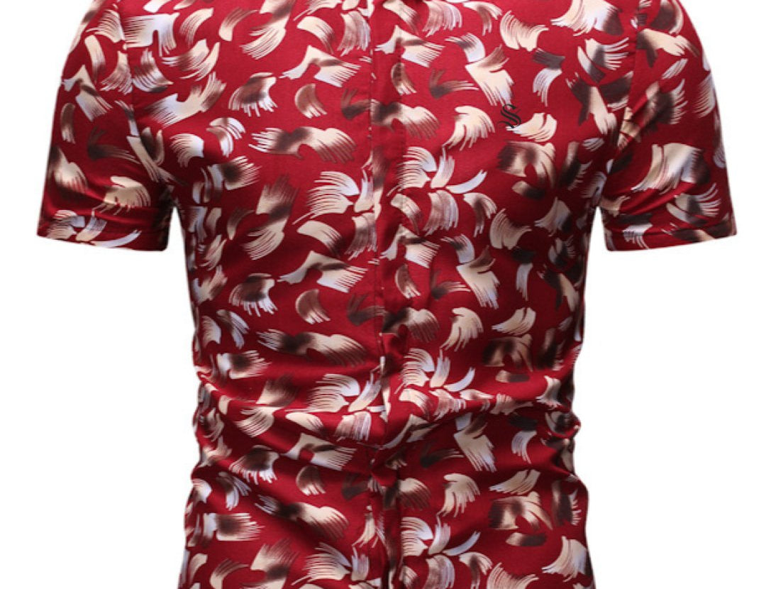 Ertagan - Short Sleeves Shirt for Men - Sarman Fashion - Wholesale Clothing Fashion Brand for Men from Canada