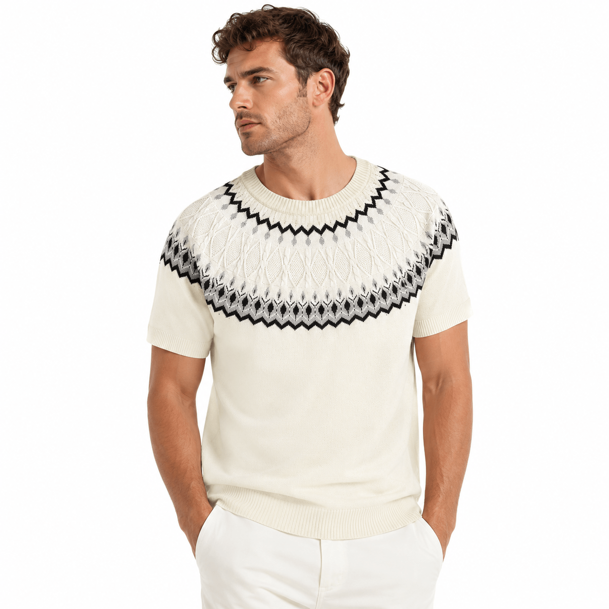 ERTAL - T-Shirt for Men - Sarman Fashion - Wholesale Clothing Fashion Brand for Men from Canada