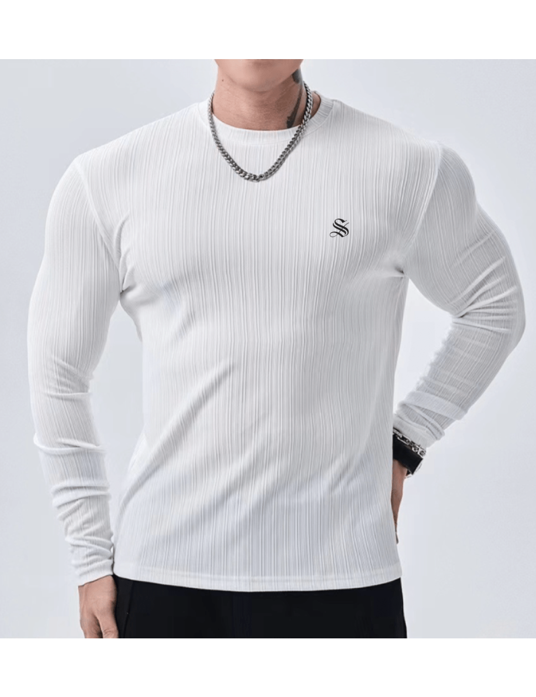 Esab 4 - Long Sleeve Shirt for Men - Sarman Fashion - Wholesale Clothing Fashion Brand for Men from Canada
