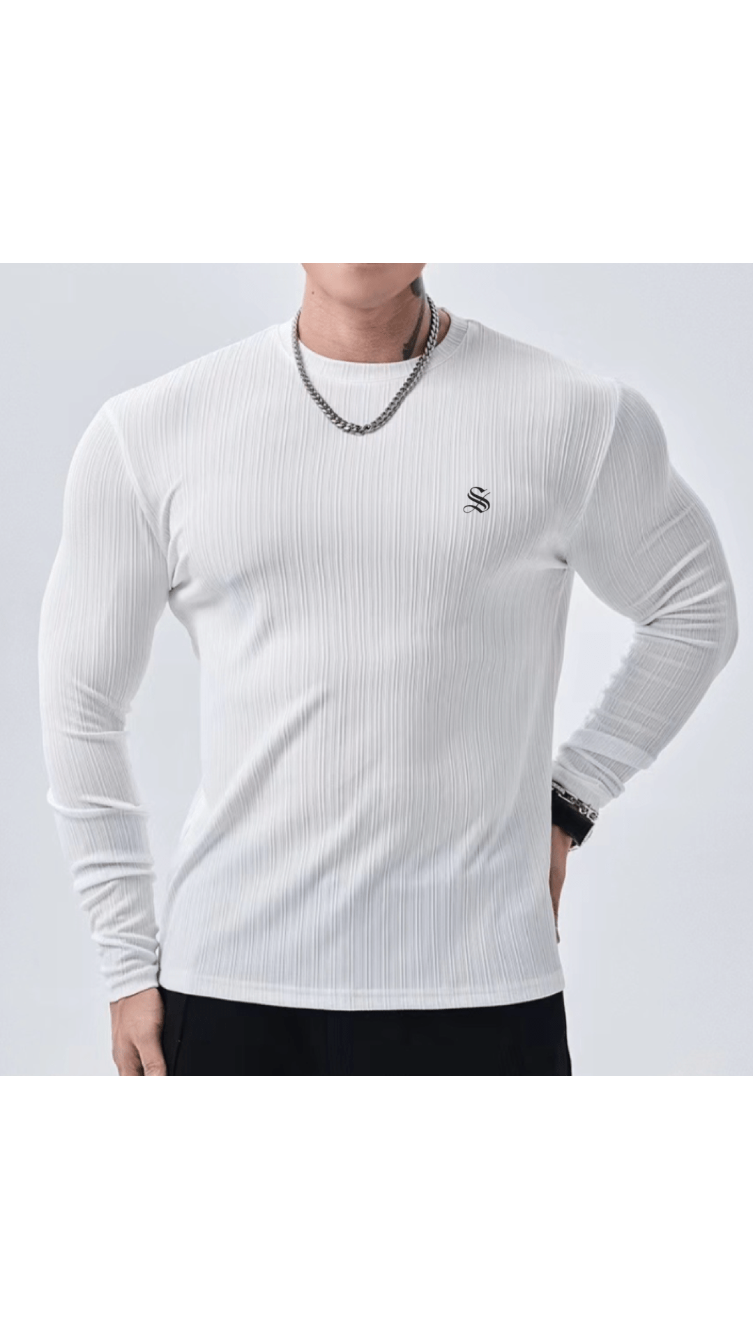 Esab 4 - Long Sleeve Shirt for Men - Sarman Fashion - Wholesale Clothing Fashion Brand for Men from Canada