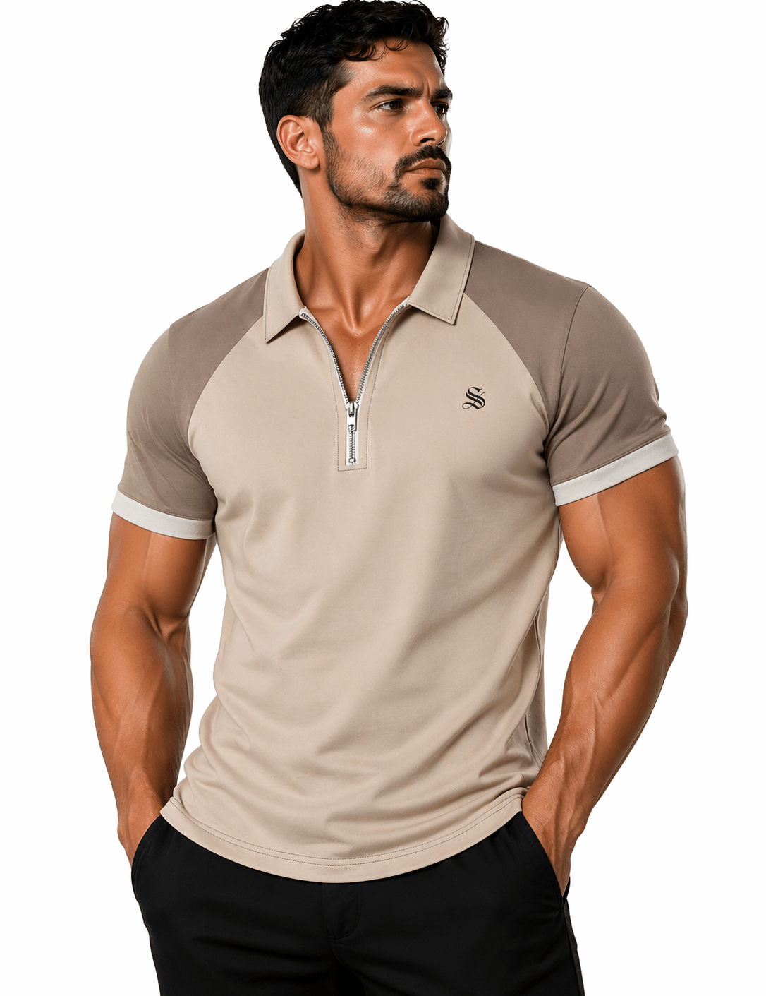 Esspress - Polo Short Sleeves Shirt for Men - Sarman Fashion - Wholesale Clothing Fashion Brand for Men from Canada
