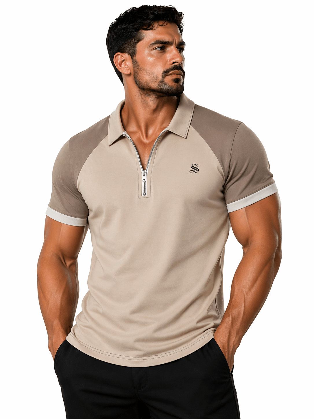 Esspress - Polo Short Sleeves Shirt for Men - Sarman Fashion - Wholesale Clothing Fashion Brand for Men from Canada
