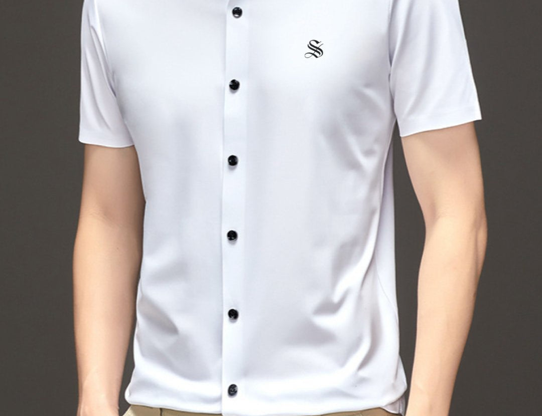 Esuza - Short Sleeves Shirt for Men - Sarman Fashion - Wholesale Clothing Fashion Brand for Men from Canada