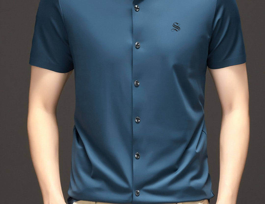 Esuza - Short Sleeves Shirt for Men - Sarman Fashion - Wholesale Clothing Fashion Brand for Men from Canada