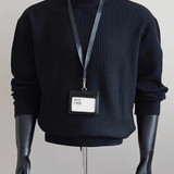 EWB 29 - High Neck Long Sleeve Shirt for Men - Sarman Fashion - Wholesale Clothing Fashion Brand for Men from Canada