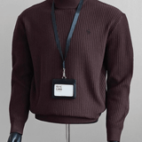 EWB 29 - High Neck Long Sleeve Shirt for Men - Sarman Fashion - Wholesale Clothing Fashion Brand for Men from Canada