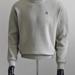 EWB 29 - High Neck Long Sleeve Shirt for Men - Sarman Fashion - Wholesale Clothing Fashion Brand for Men from Canada