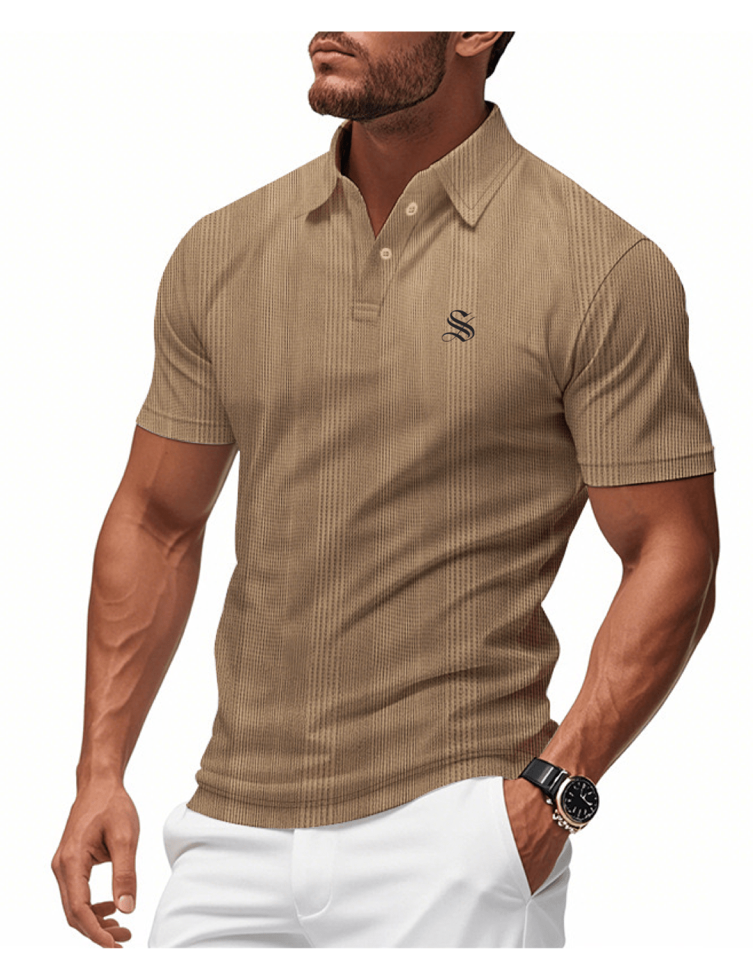 EWEKL - Polo Shirt for Men - Sarman Fashion - Wholesale Clothing Fashion Brand for Men from Canada