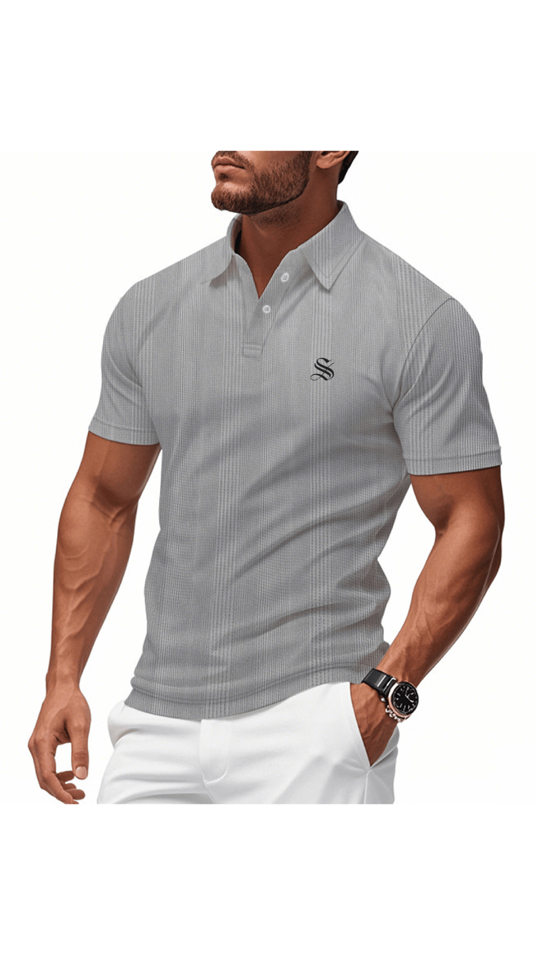 EWEKL - Polo Shirt for Men - Sarman Fashion - Wholesale Clothing Fashion Brand for Men from Canada