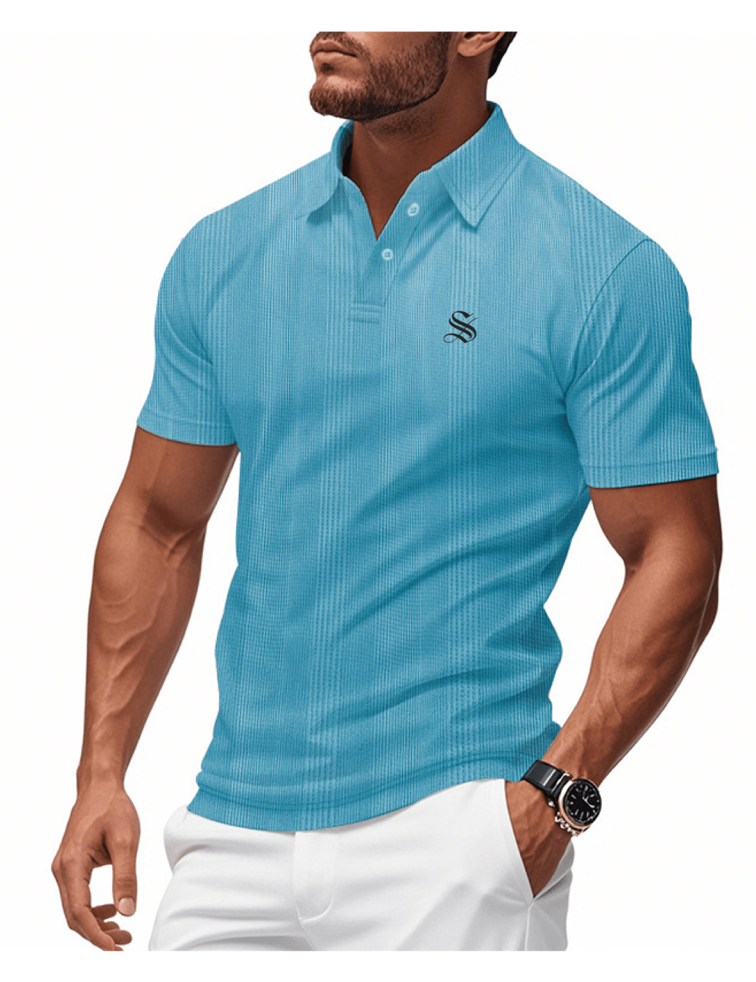 EWEKL - Polo Shirt for Men - Sarman Fashion - Wholesale Clothing Fashion Brand for Men from Canada
