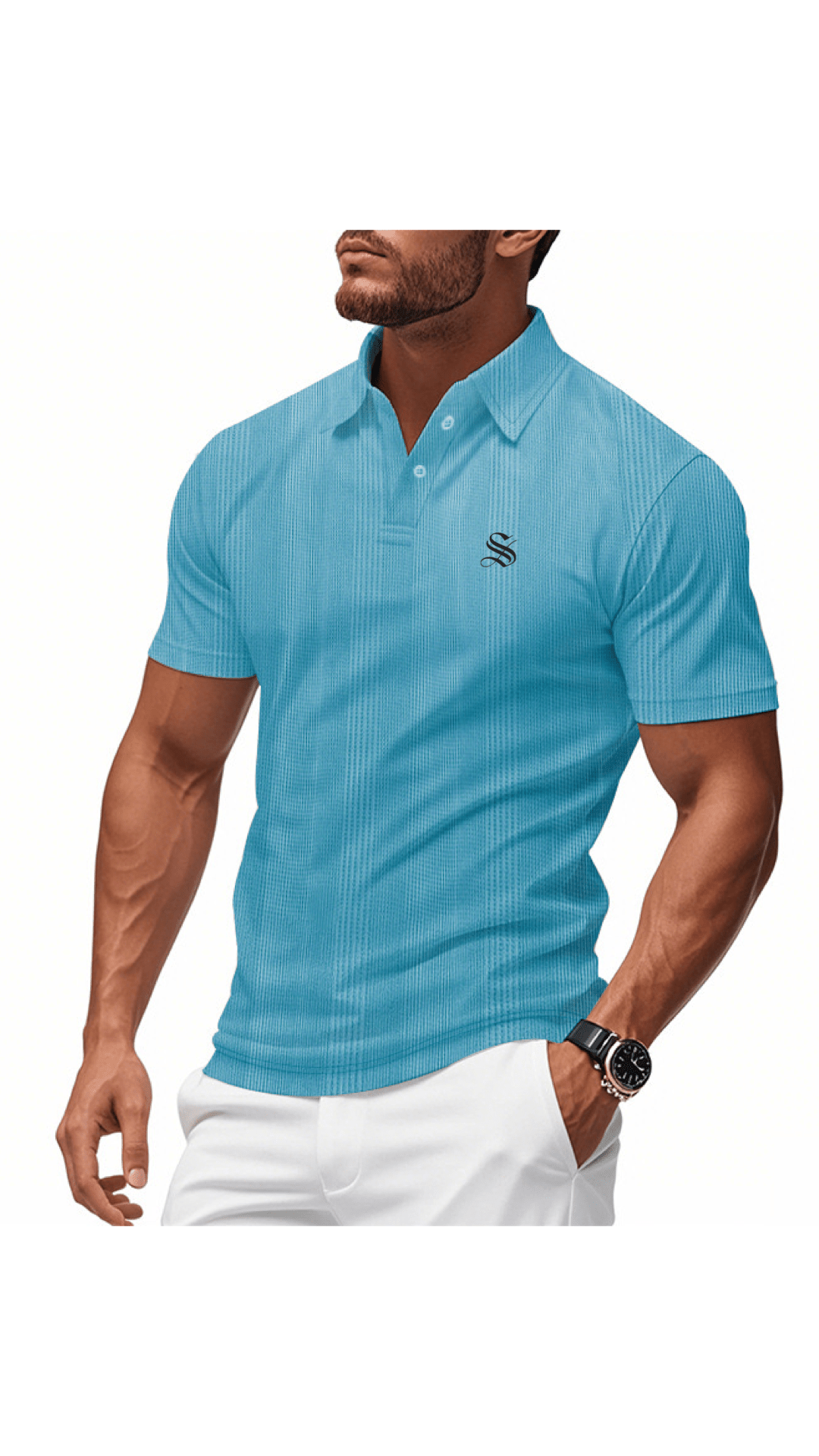 EWEKL - Polo Shirt for Men - Sarman Fashion - Wholesale Clothing Fashion Brand for Men from Canada