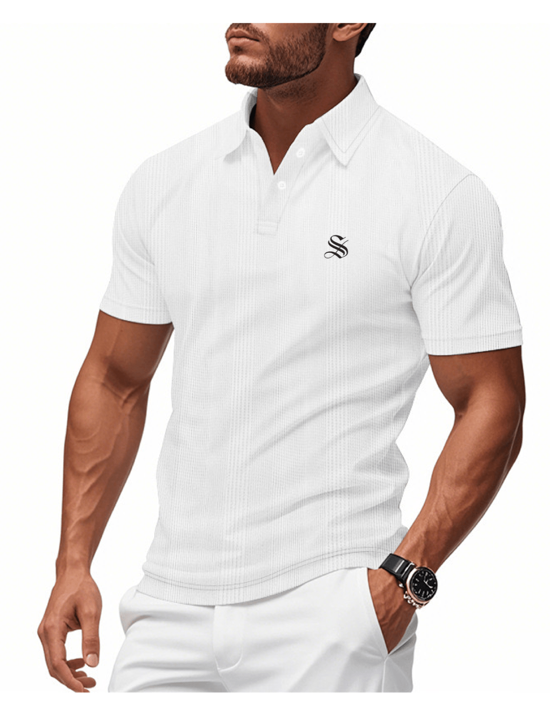EWEKL - Polo Shirt for Men - Sarman Fashion - Wholesale Clothing Fashion Brand for Men from Canada