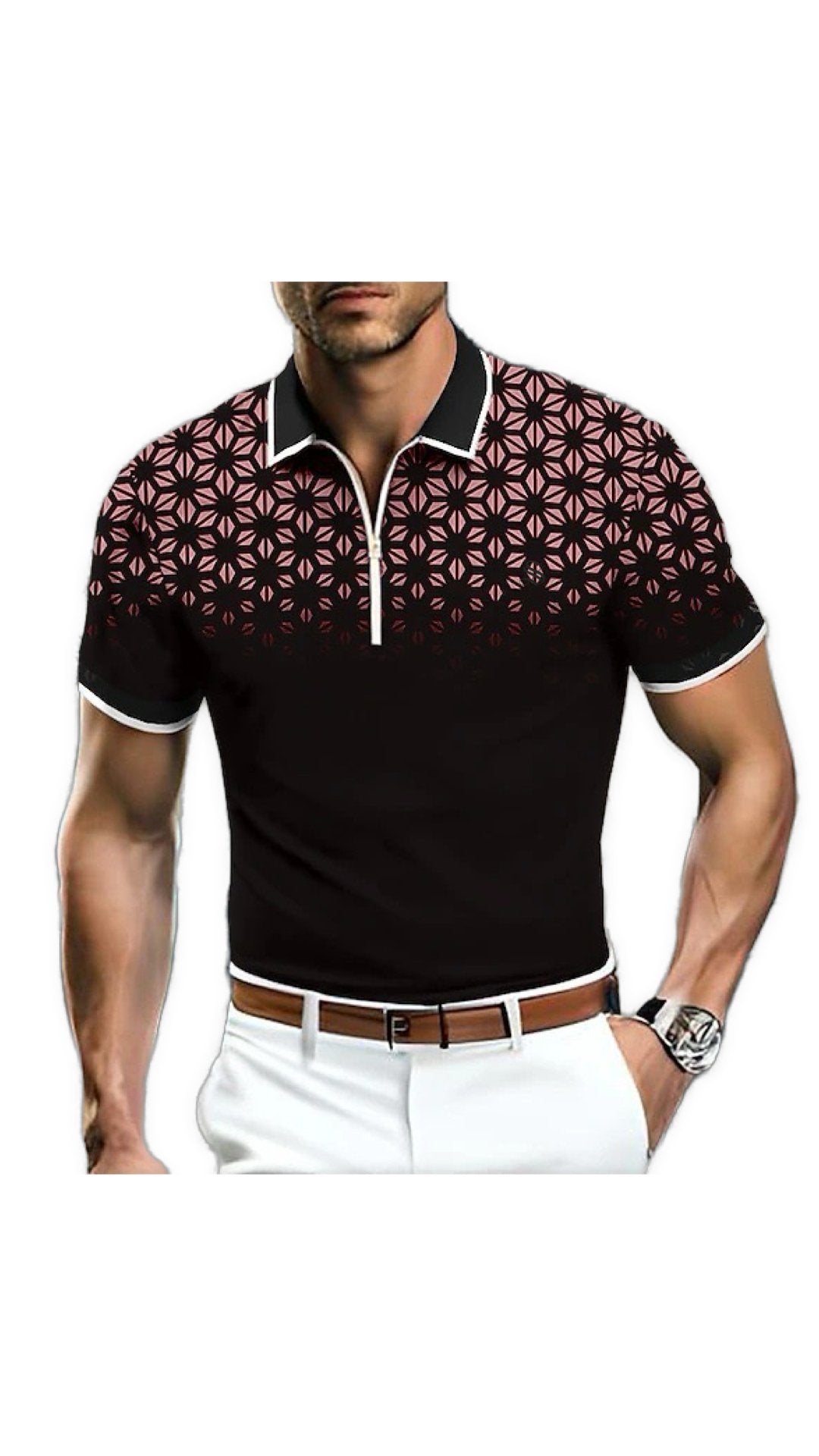 Ewina - Polo Shirt for Men - Sarman Fashion - Wholesale Clothing Fashion Brand for Men from Canada