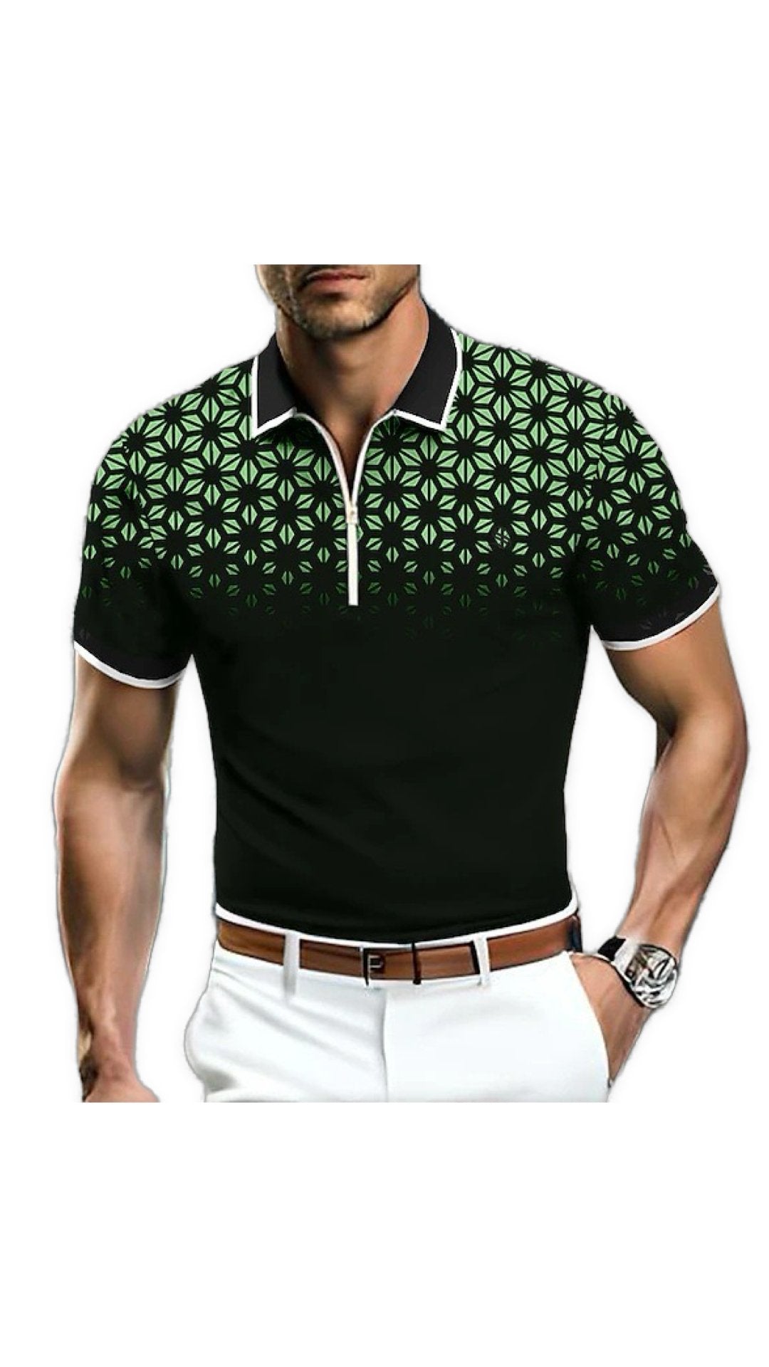 Ewina - Polo Shirt for Men - Sarman Fashion - Wholesale Clothing Fashion Brand for Men from Canada