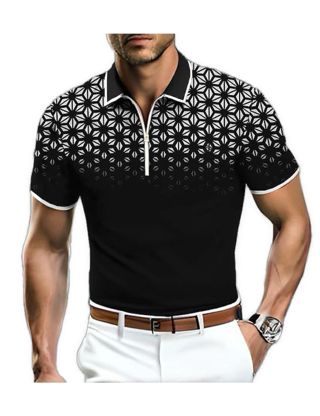 Ewina - Polo Shirt for Men - Sarman Fashion - Wholesale Clothing Fashion Brand for Men from Canada